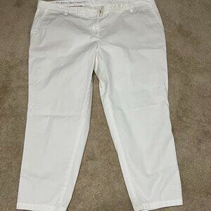 Talbots Girlfriend Chino crops 18WP